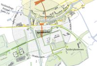 Gebiedsconcept Spoorkwartier: Toekomstige groene verbindingen tussen station en Zuiderplantsoen door de Rivierenbuurt (Specht architectuur en stedenbouw, 2021)